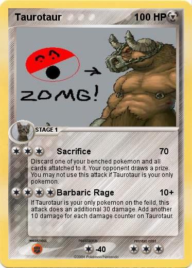Pokemon Taurotaur