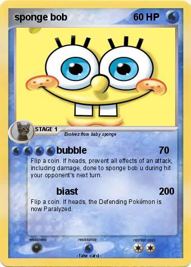 Pokemon sponge bob