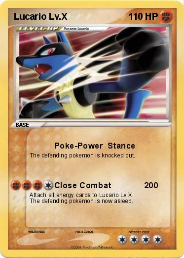 Pokemon Lucario Lv.X