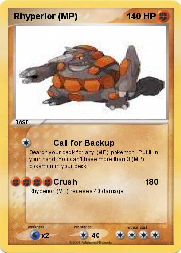 Pokemon Rhyperior (MP)
