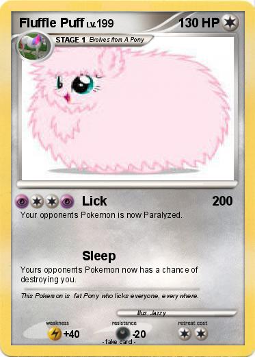 Pokemon Fluffle Puff