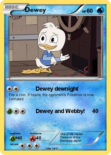 Pokemon Dewey