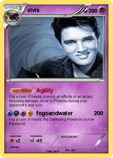 Pokemon elvis