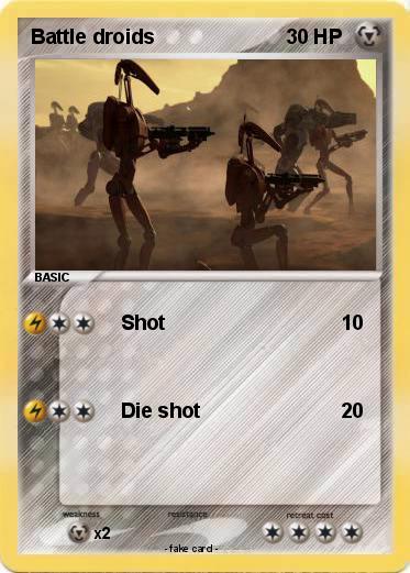 Pokemon Battle droids