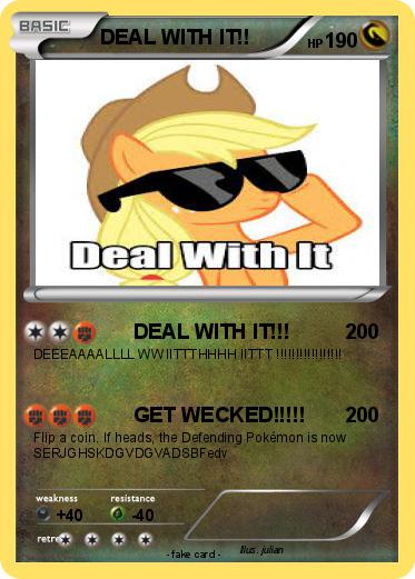 Pokemon DEAL WITH IT!!