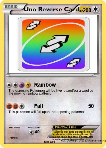 Pokemon Uno reverse card 0000000