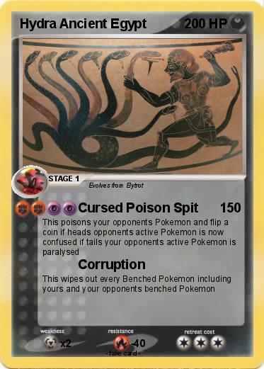 Pokemon Hydra Ancient Egypt