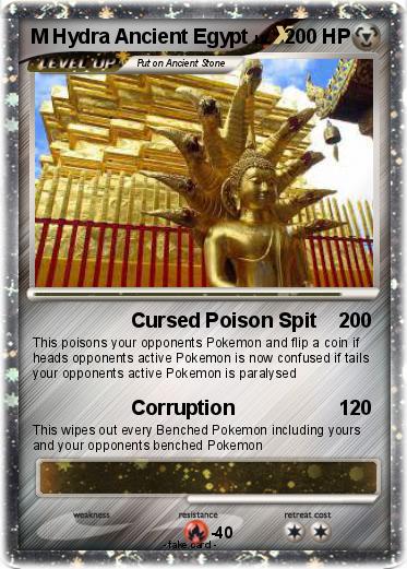 Pokemon M Hydra Ancient Egypt