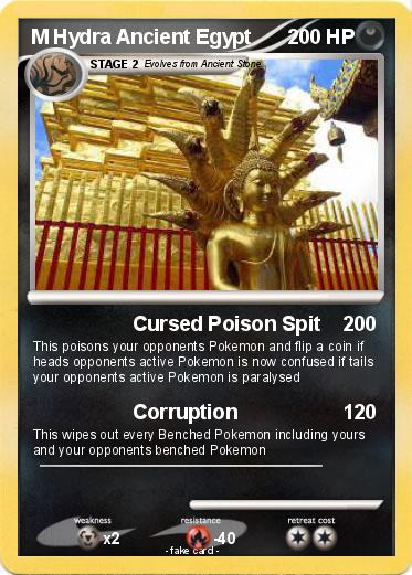 Pokemon M Hydra Ancient Egypt