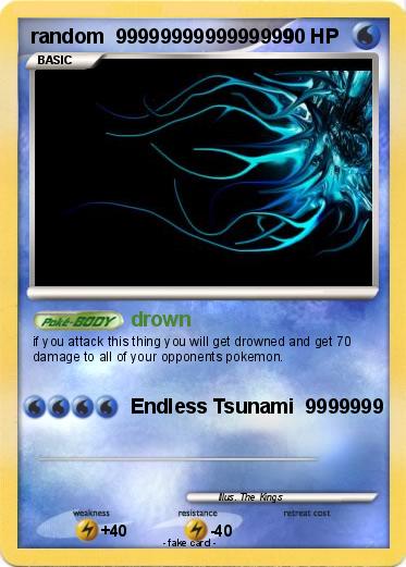 Pokemon random  9999999999999999