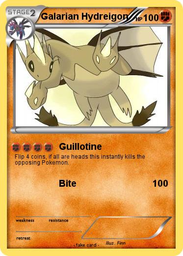 Pokemon Galarian Hydreigon