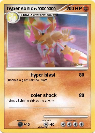 Pokemon hyper sonic