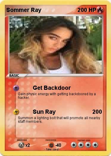 Pokemon Sommer Ray