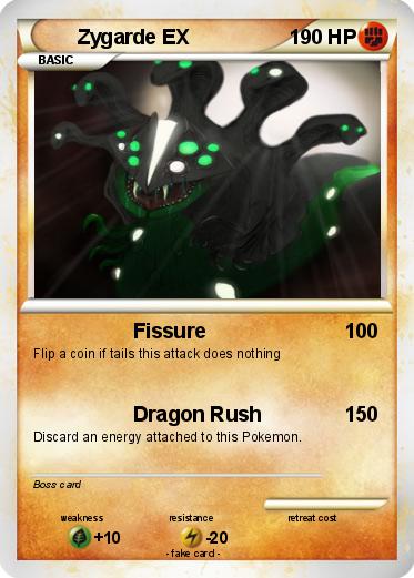 Pokemon Zygarde EX