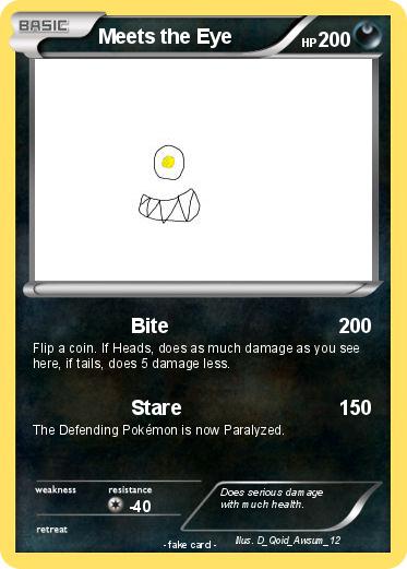 Pokemon Meets the Eye