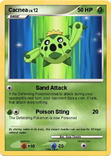 Pokemon Cacnea