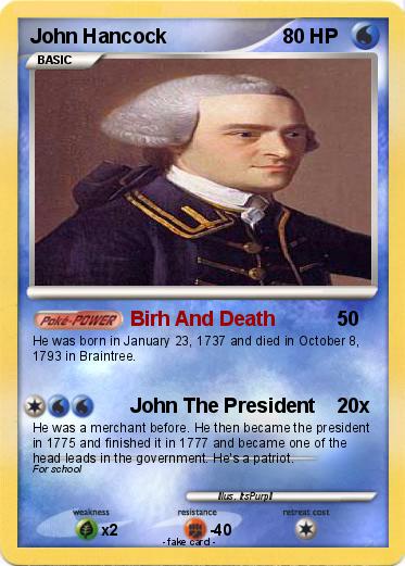 Pokemon John Hancock