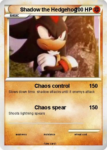 Pokemon Shadow the Hedgehog