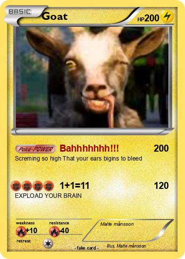 Pokemon Goat
