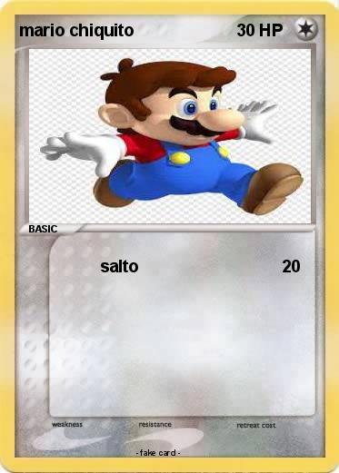 Pokemon mario chiquito