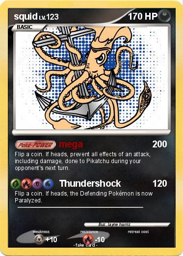 Pokemon squid