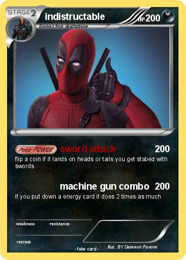 Pokemon indistructable