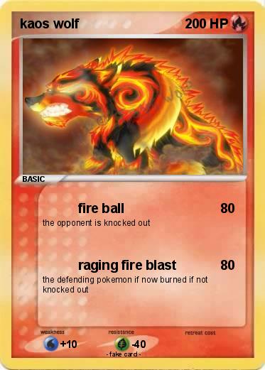 Pokemon kaos wolf