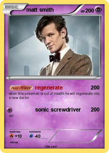 Pokemon matt smith