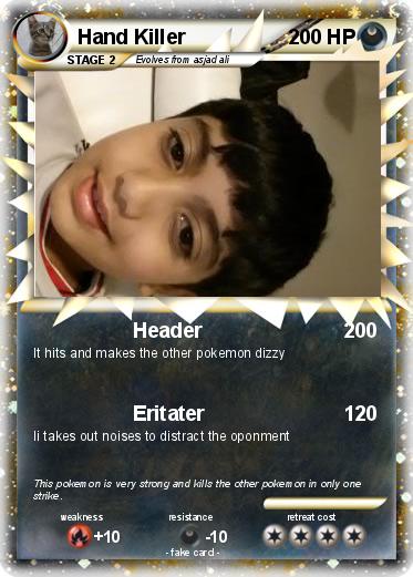Pokemon Hand Killer