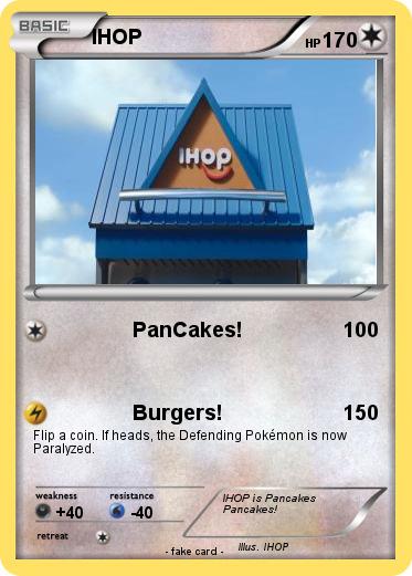 Pokemon IHOP