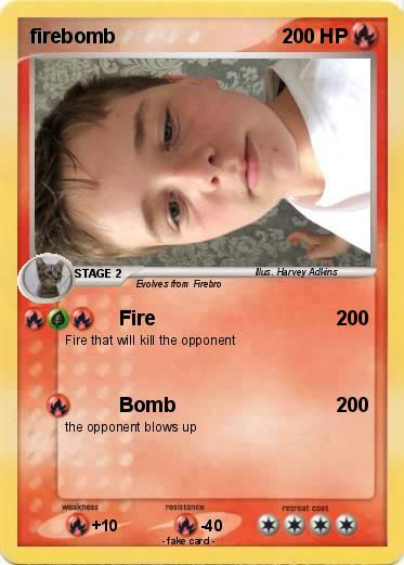 Pokemon firebomb