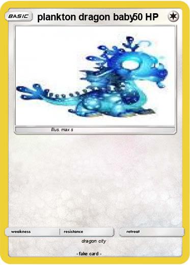 Pokemon plankton dragon baby