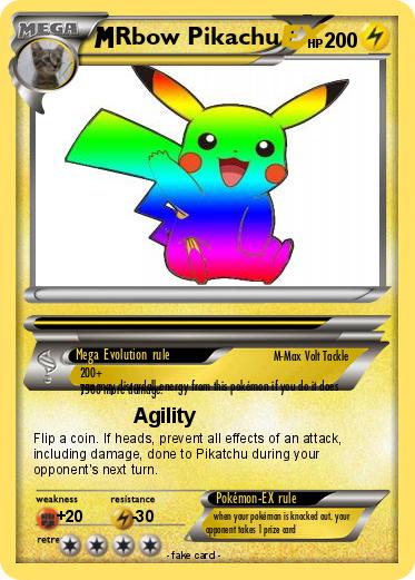 Pokemon Rbow Pikachu