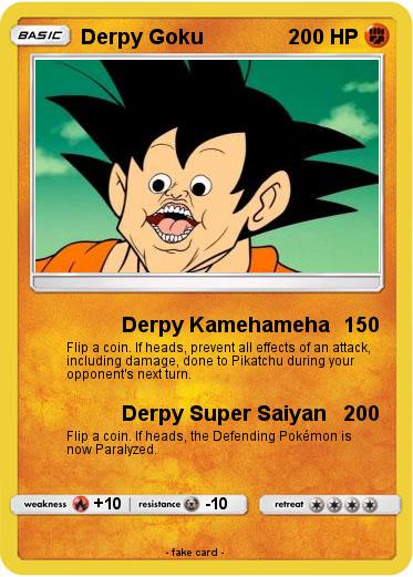 Pokemon Derpy Goku