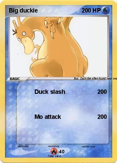 Pokemon Big duckie