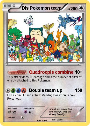 Pokemon Dls Pokemon team