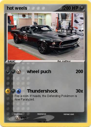 Pokemon hot weels
