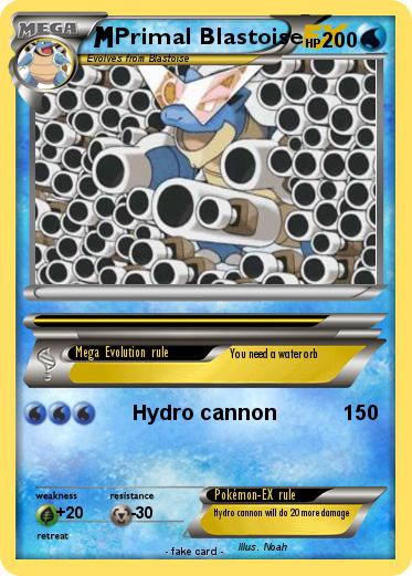 Pokemon Primal Blastoise