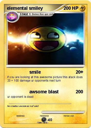 Pokemon elemental smiley