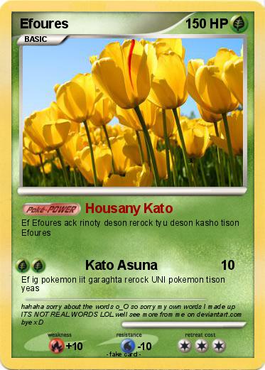 Pokemon Efoures