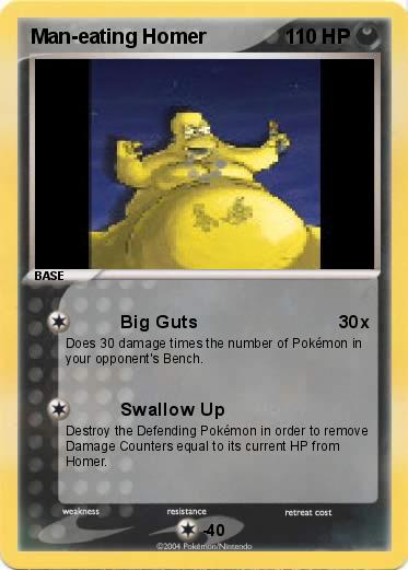 Pokemon Man-eating Homer