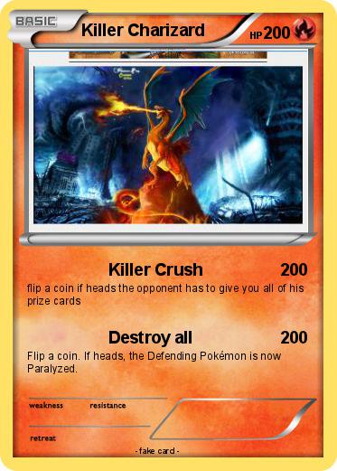 Pokemon Killer Charizard