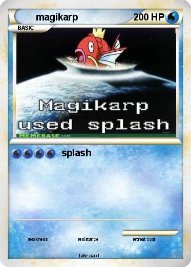 Pokemon magikarp