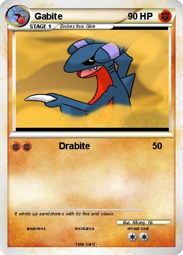 Pokemon Gabite