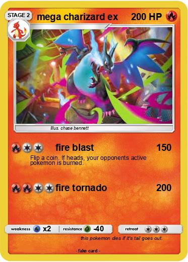 Pokemon mega charizard ex