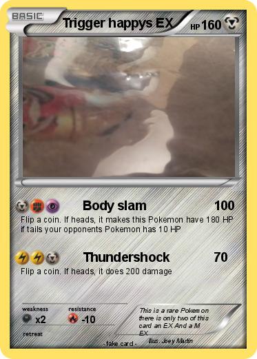 Pokemon Trigger happys EX