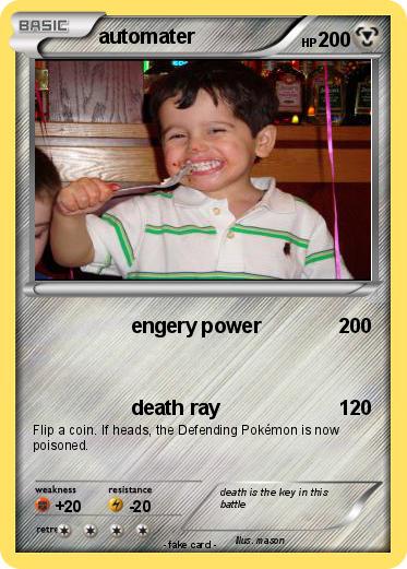 Pokemon automater