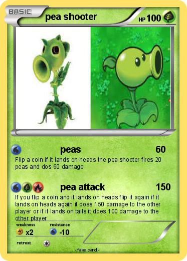 Pokemon pea shooter