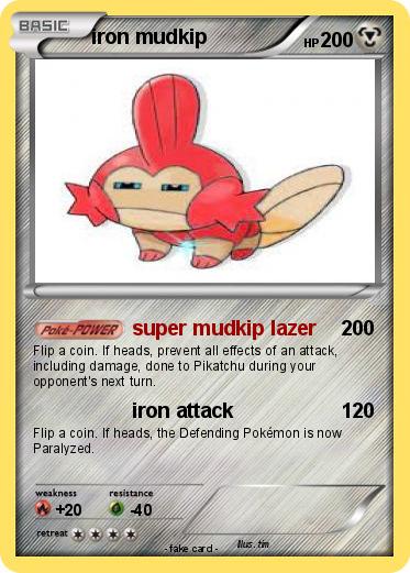 Pokemon iron mudkip