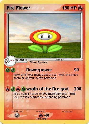 Pokemon Fire Flower